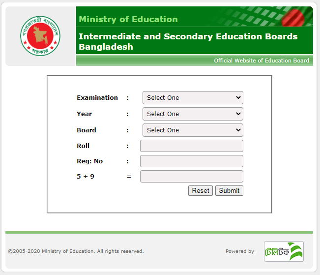 HSC Exam Result 2022