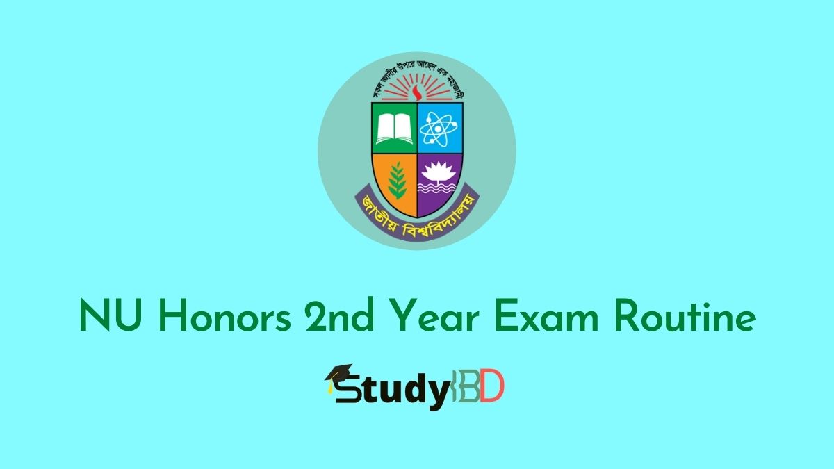 NU Honors 2nd Year Exam Routine