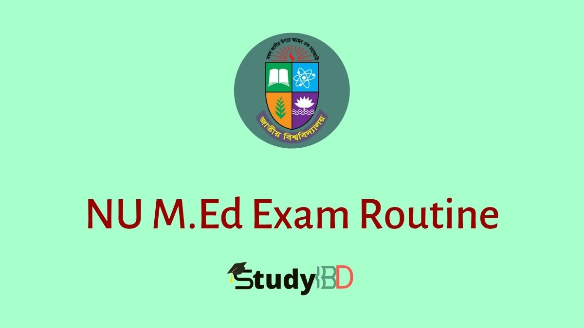 NU M.Ed Exam Routine