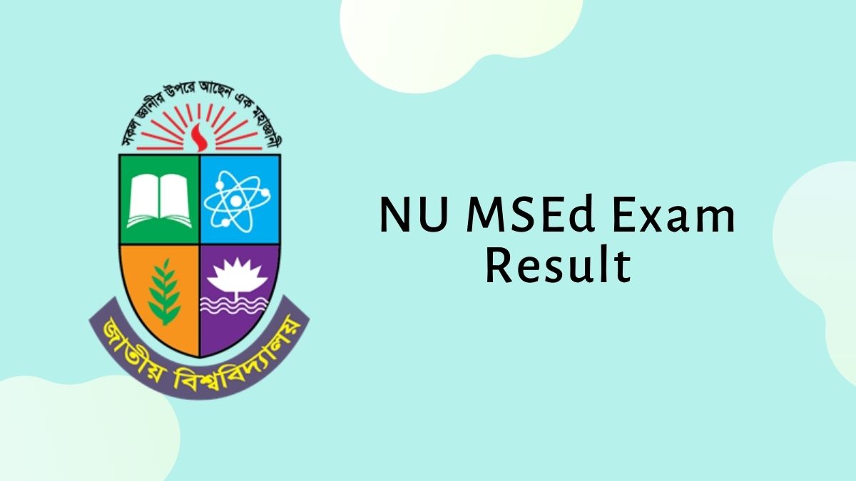 NU MSEd Exam Result