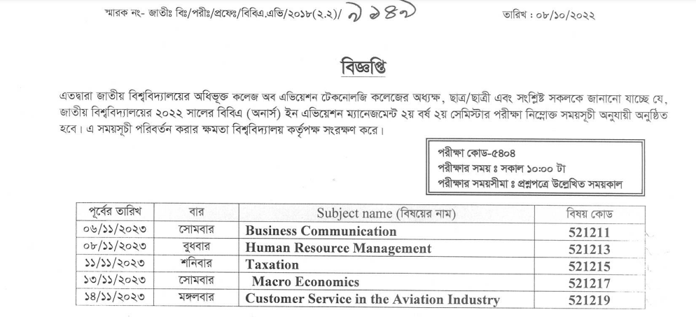 Aeronautical & Aviation Science & Engineering Exam routine